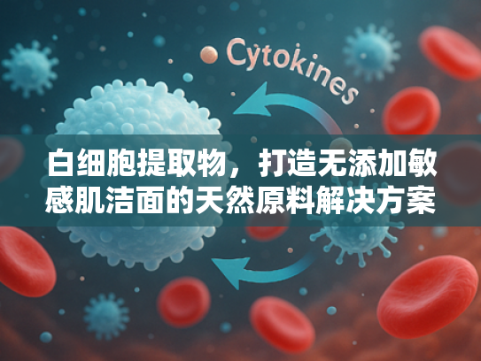 白细胞提取物，打造无添加敏感肌洁面的天然原料解决方案