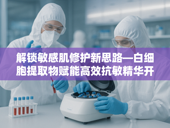 解锁敏感肌修护新思路—白细胞提取物赋能高效抗敏精华开发