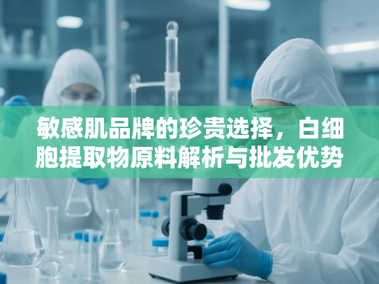 敏感肌品牌的珍贵选择，白细胞提取物原料解析与批发优势