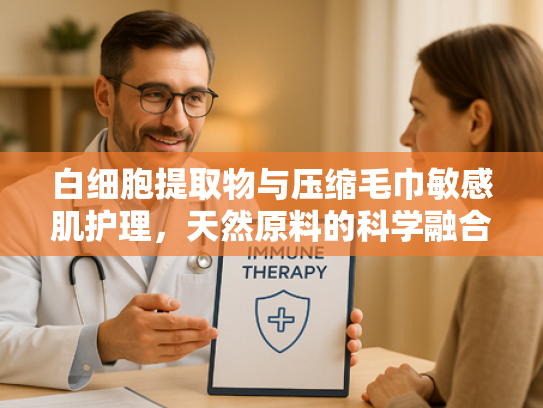 白细胞提取物与压缩毛巾敏感肌护理，天然原料的科学融合