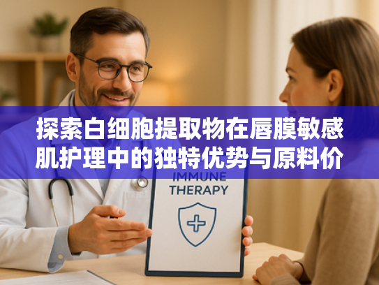 探索白细胞提取物在唇膜敏感肌护理中的独特优势与原料价值