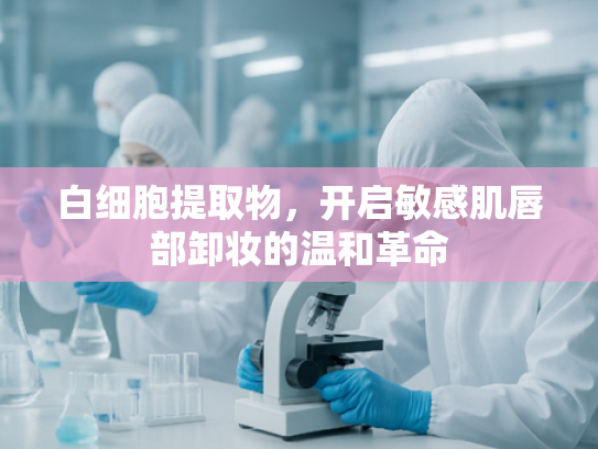 白细胞提取物，开启敏感肌唇部卸妆的温和革命