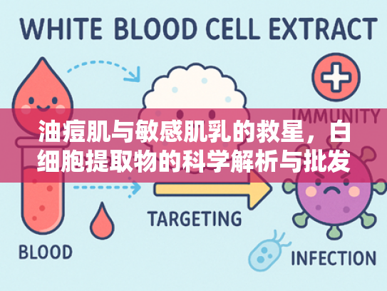 油痘肌与敏感肌乳的救星，白细胞提取物的科学解析与批发指南