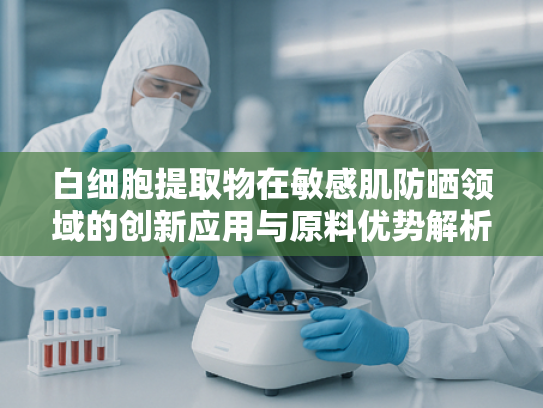 白细胞提取物在敏感肌防晒领域的创新应用与原料优势解析