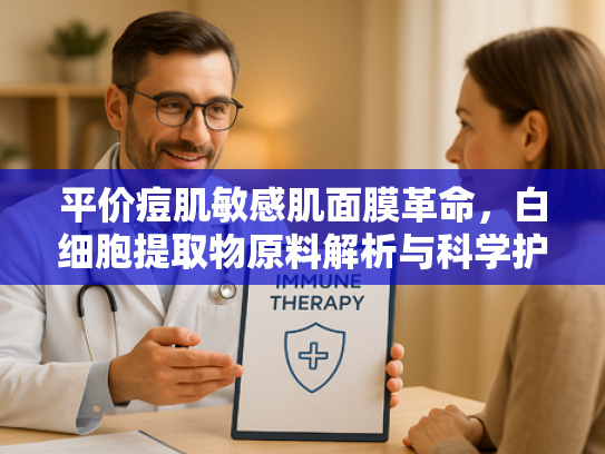平价痘肌敏感肌面膜革命，白细胞提取物原料解析与科学护肤指南