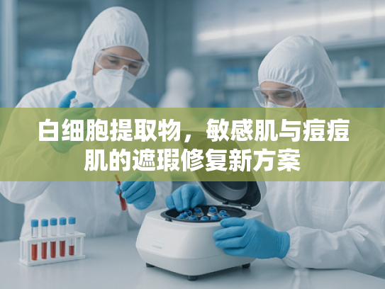 白细胞提取物，敏感肌与痘痘肌的遮瑕修复新方案