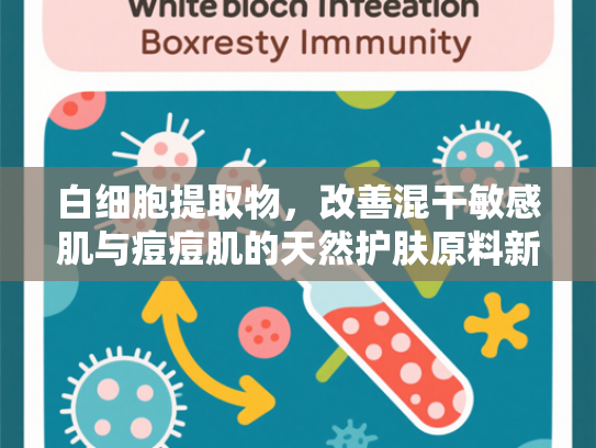 白细胞提取物，改善混干敏感肌与痘痘肌的天然护肤原料新选择