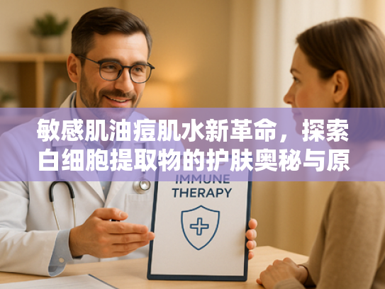 敏感肌油痘肌水新革命，探索白细胞提取物的护肤奥秘与原料价值