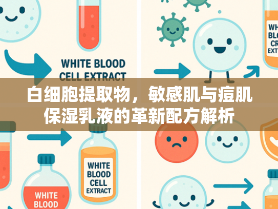 白细胞提取物，敏感肌与痘肌保湿乳液的革新配方解析
