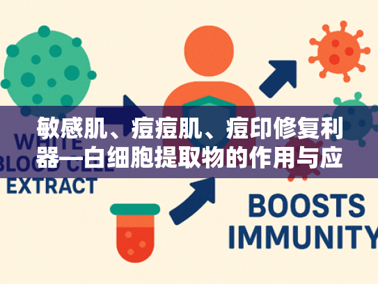 敏感肌、痘痘肌、痘印修复利器—白细胞提取物的作用与应用