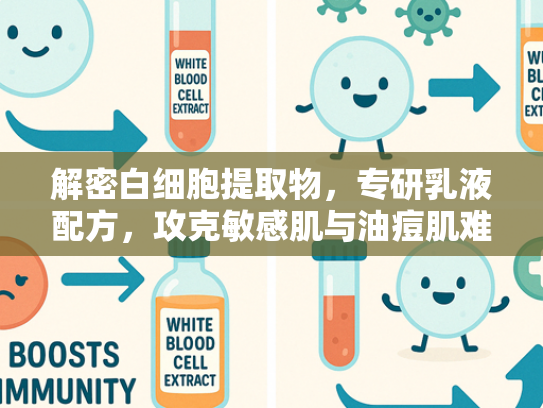 解密白细胞提取物，专研乳液配方，攻克敏感肌与油痘肌难题