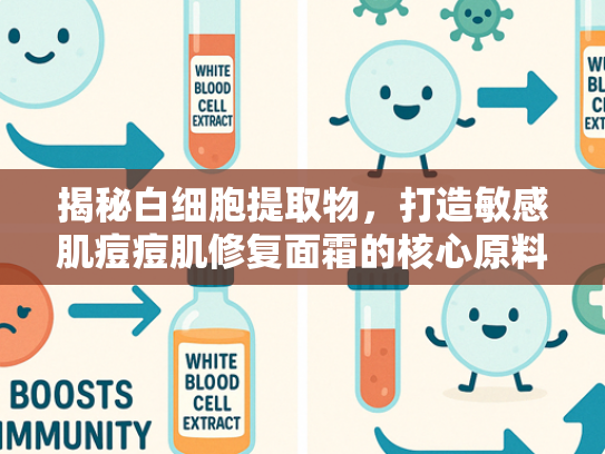 揭秘白细胞提取物，打造敏感肌痘痘肌修复面霜的核心原料解析