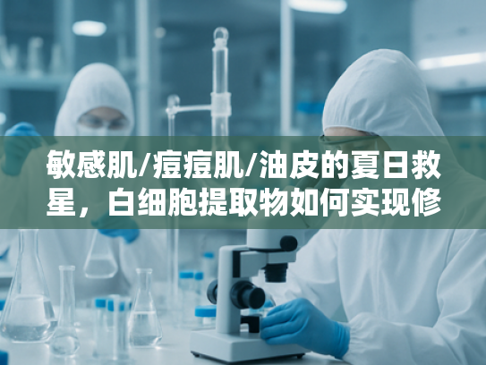 敏感肌/痘痘肌/油皮的夏日救星，白细胞提取物如何实现修复+防晒双效合一？