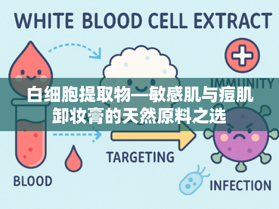 白细胞提取物—敏感肌与痘肌卸妆膏的天然原料之选