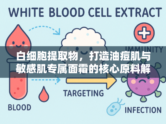 白细胞提取物，打造油痘肌与敏感肌专属面霜的核心原料解决方案