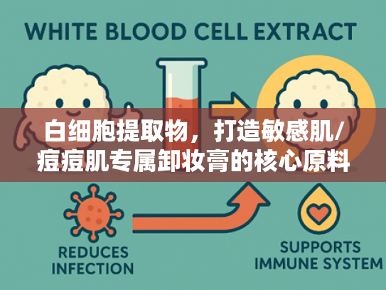 白细胞提取物，打造敏感肌/痘痘肌专属卸妆膏的核心原料解析