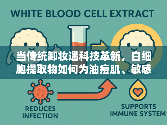 当传统卸妆遇科技革新，白细胞提取物如何为油痘肌、敏感肌卸妆膏赋能