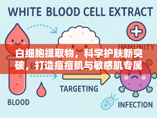 白细胞提取物，科学护肤新突破，打造痘痘肌与敏感肌专属爽肤水核心原料