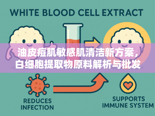 油皮痘肌敏感肌清洁新方案，白细胞提取物原料解析与批发指南