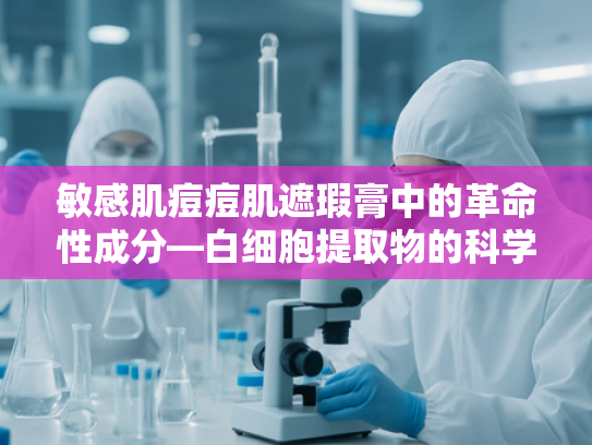 敏感肌痘痘肌遮瑕膏中的革命性成分—白细胞提取物的科学解析与原料优势