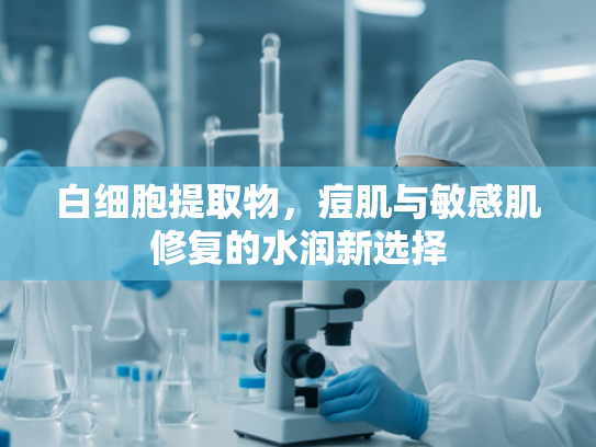 白细胞提取物，痘肌与敏感肌修复的水润新选择