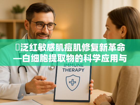 ✍泛红敏感肌痘肌修复新革命—白细胞提取物的科学应用与原料优势