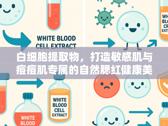 白细胞提取物，打造敏感肌与痘痘肌专属的自然腮红健康美肌方案