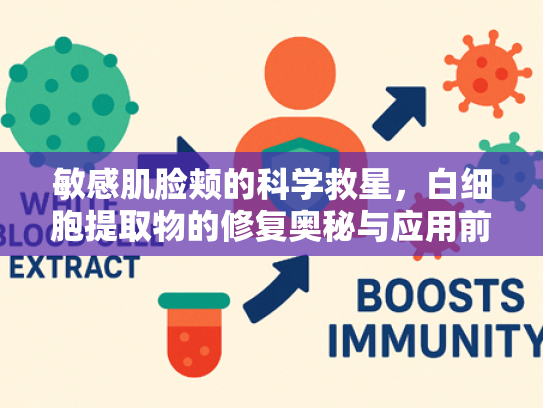 敏感肌脸颊的科学救星，白细胞提取物的修复奥秘与应用前景