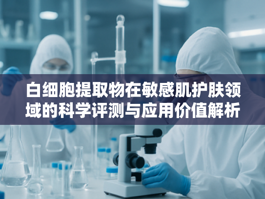 白细胞提取物在敏感肌护肤领域的科学评测与应用价值解析