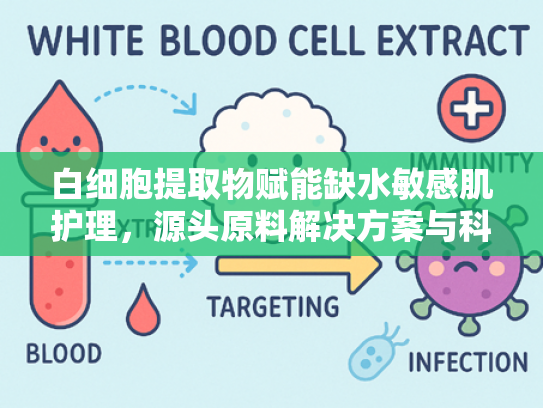 白细胞提取物赋能缺水敏感肌护理，源头原料解决方案与科学护肤之道