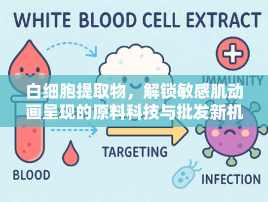白细胞提取物，解锁敏感肌动画呈现的原料科技与批发新机遇