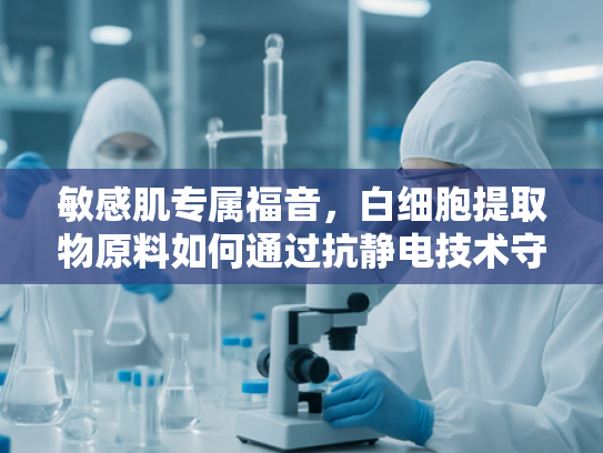 敏感肌专属福音，白细胞提取物原料如何通过抗静电技术守护肌肤健康