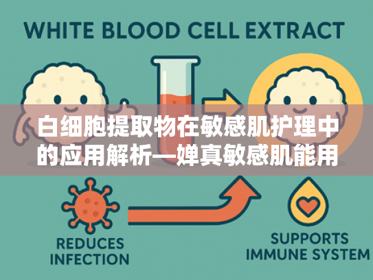 白细胞提取物在敏感肌护理中的应用解析—婵真敏感肌能用吗？