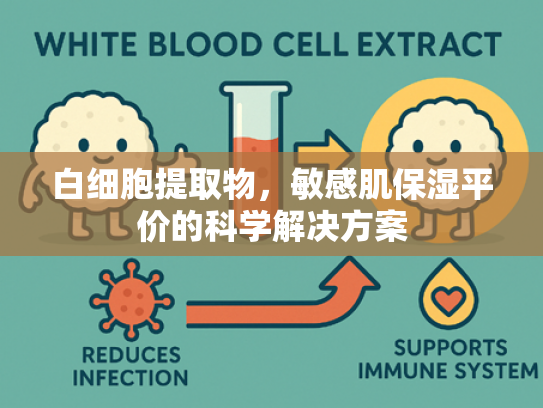 白细胞提取物，敏感肌保湿平价的科学解决方案