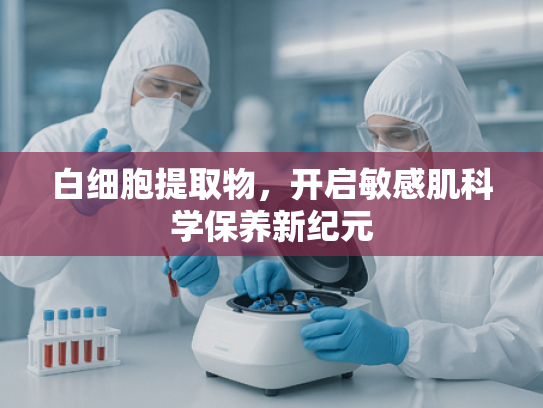 白细胞提取物，开启敏感肌科学保养新纪元