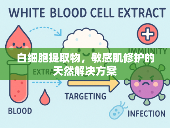 白细胞提取物，敏感肌修护的天然解决方案