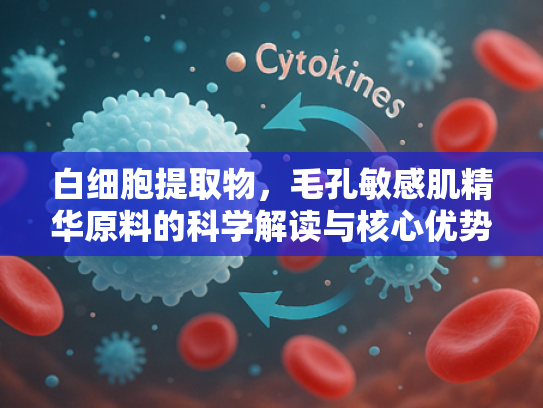 白细胞提取物，毛孔敏感肌精华原料的科学解读与核心优势