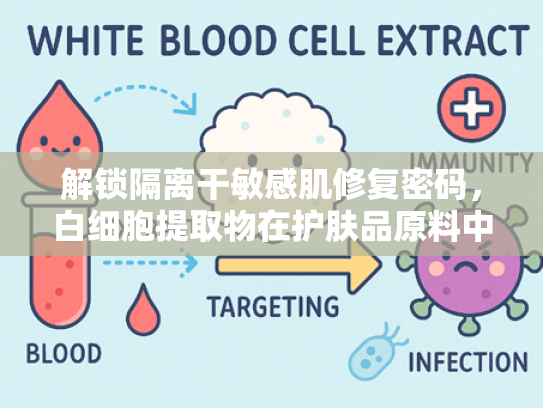解锁隔离干敏感肌修复密码，白细胞提取物在护肤品原料中的核心应用与批发指南