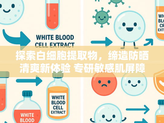 探索白细胞提取物，缔造防晒清爽新体验 专研敏感肌屏障养护新方案