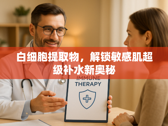 白细胞提取物，解锁敏感肌超级补水新奥秘
