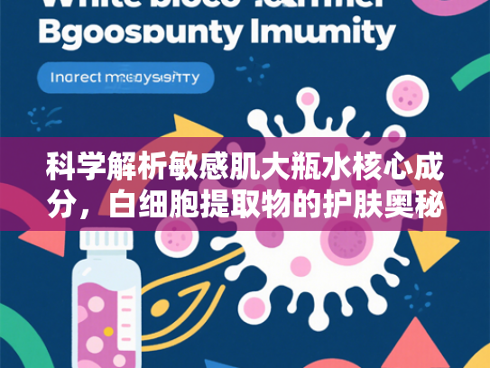 科学解析敏感肌大瓶水核心成分，白细胞提取物的护肤奥秘与批发优势