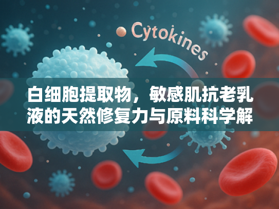 白细胞提取物，敏感肌抗老乳液的天然修复力与原料科学解析