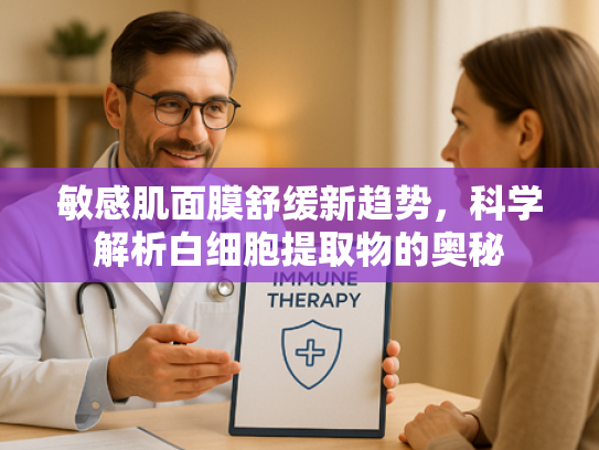 敏感肌面膜舒缓新趋势，科学解析白细胞提取物的奥秘