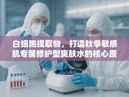 白细胞提取物，打造秋季敏感肌专属修护型爽肤水的核心原料