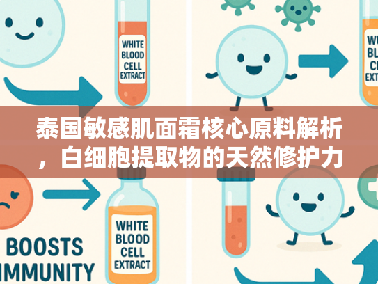 泰国敏感肌面霜核心原料解析，白细胞提取物的天然修护力量