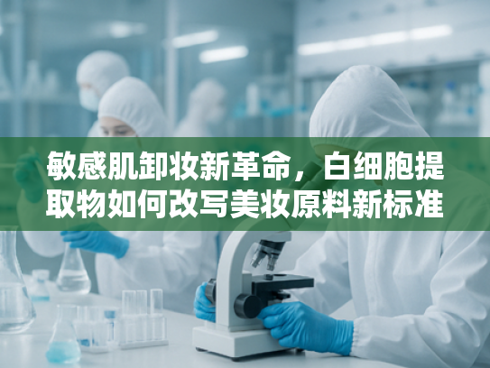 敏感肌卸妆新革命，白细胞提取物如何改写美妆原料新标准