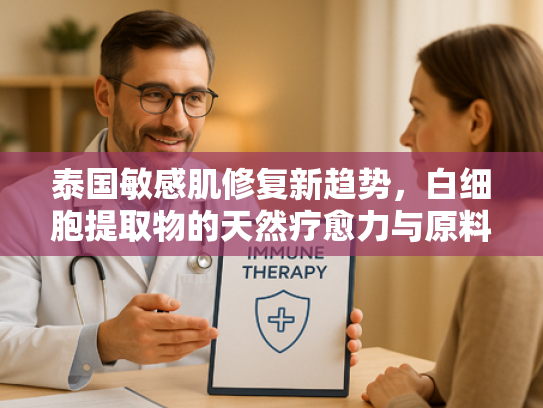 泰国敏感肌修复新趋势，白细胞提取物的天然疗愈力与原料应用解析
