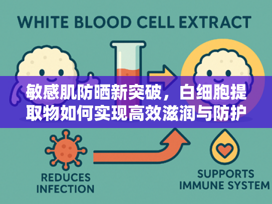 敏感肌防晒新突破，白细胞提取物如何实现高效滋润与防护