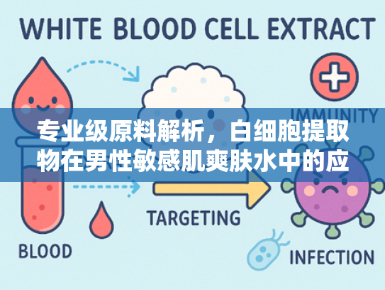 专业级原料解析，白细胞提取物在男性敏感肌爽肤水中的应用优势