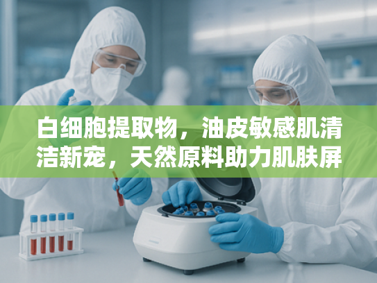白细胞提取物，油皮敏感肌清洁新宠，天然原料助力肌肤屏障修复